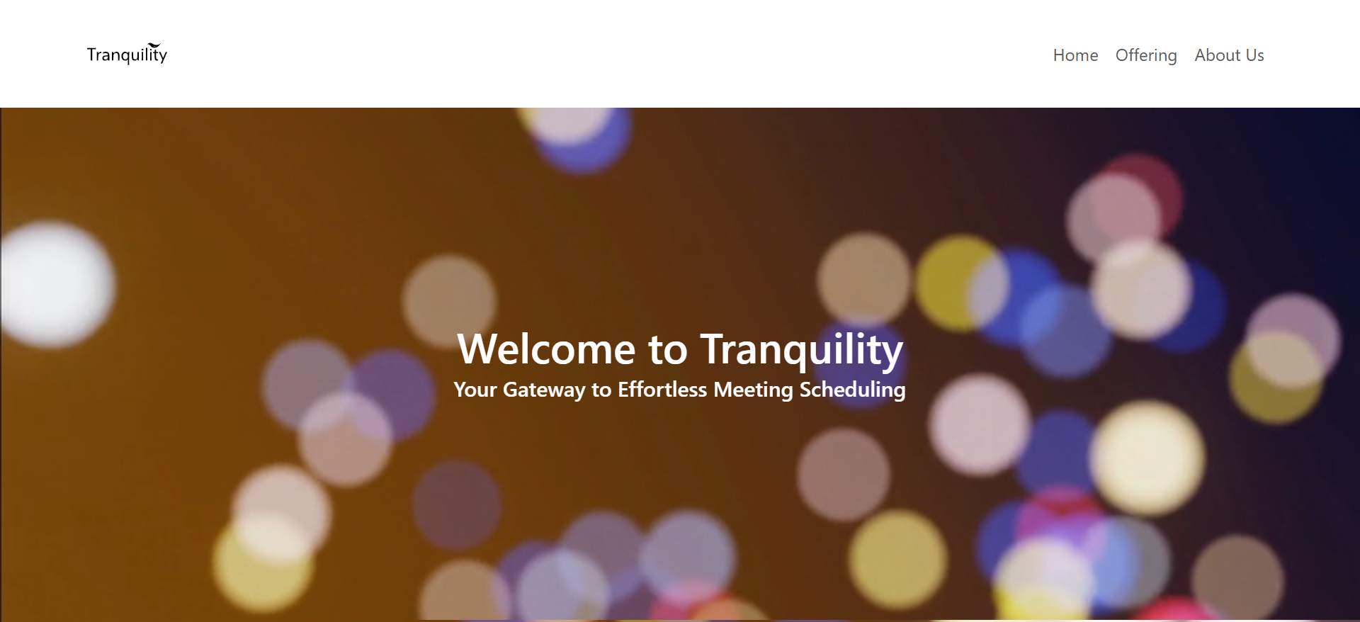 Project One Screenshot